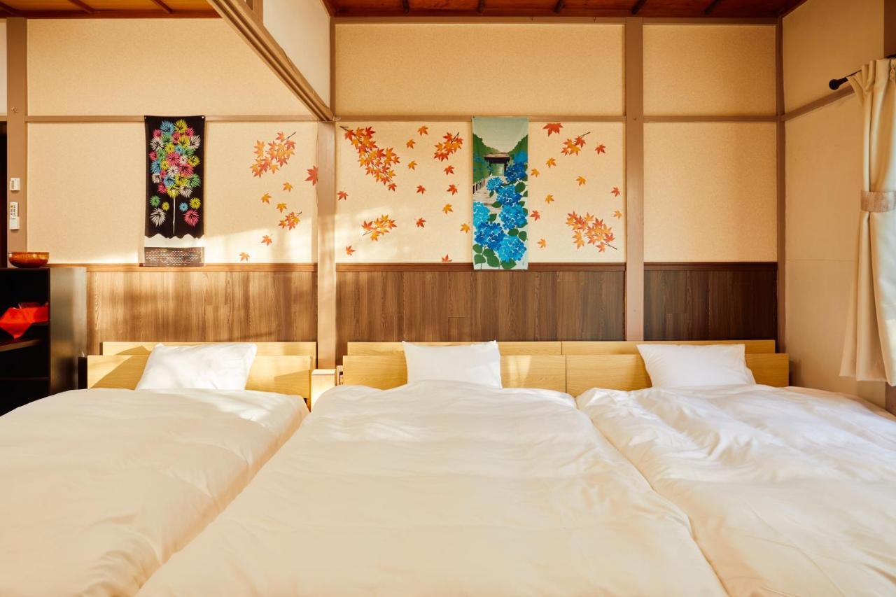 Villa Hakone Kabuto 古民家旅館 150平米 バス停迄一分 準天然温泉 最大12名 Eksteriør bilde