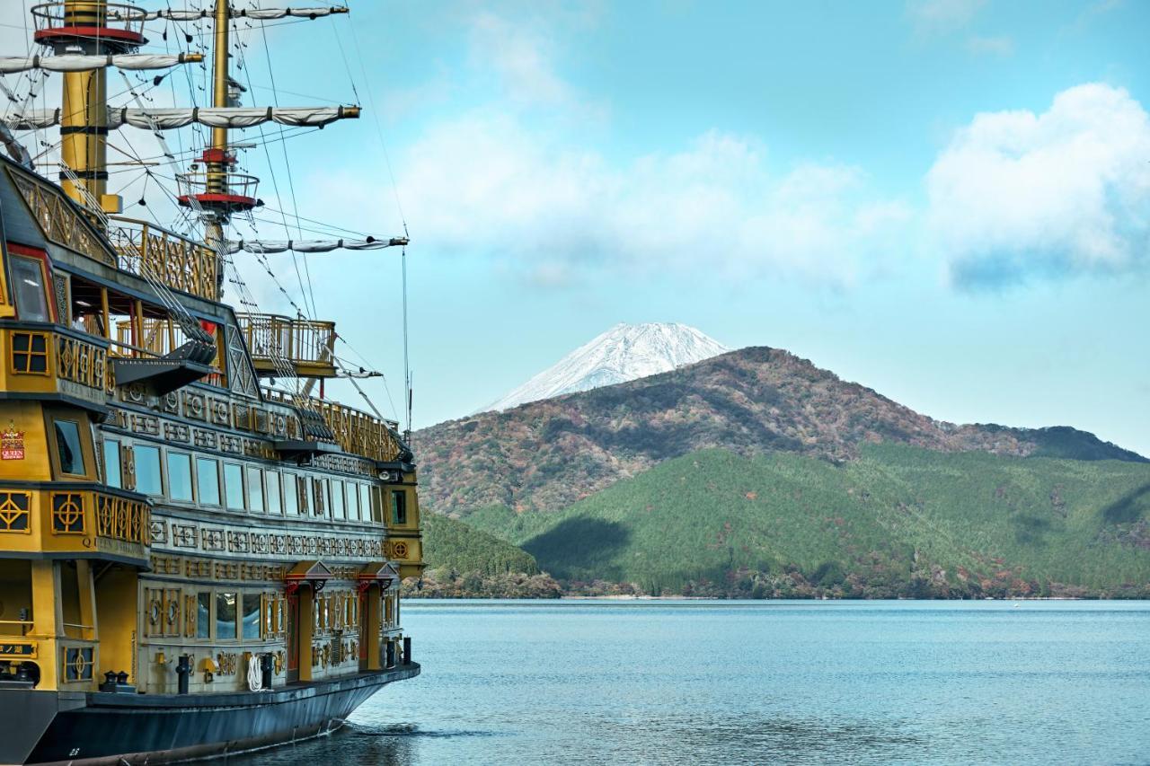 Villa Hakone Kabuto 古民家旅館 150平米 バス停迄一分 準天然温泉 最大12名 Eksteriør bilde