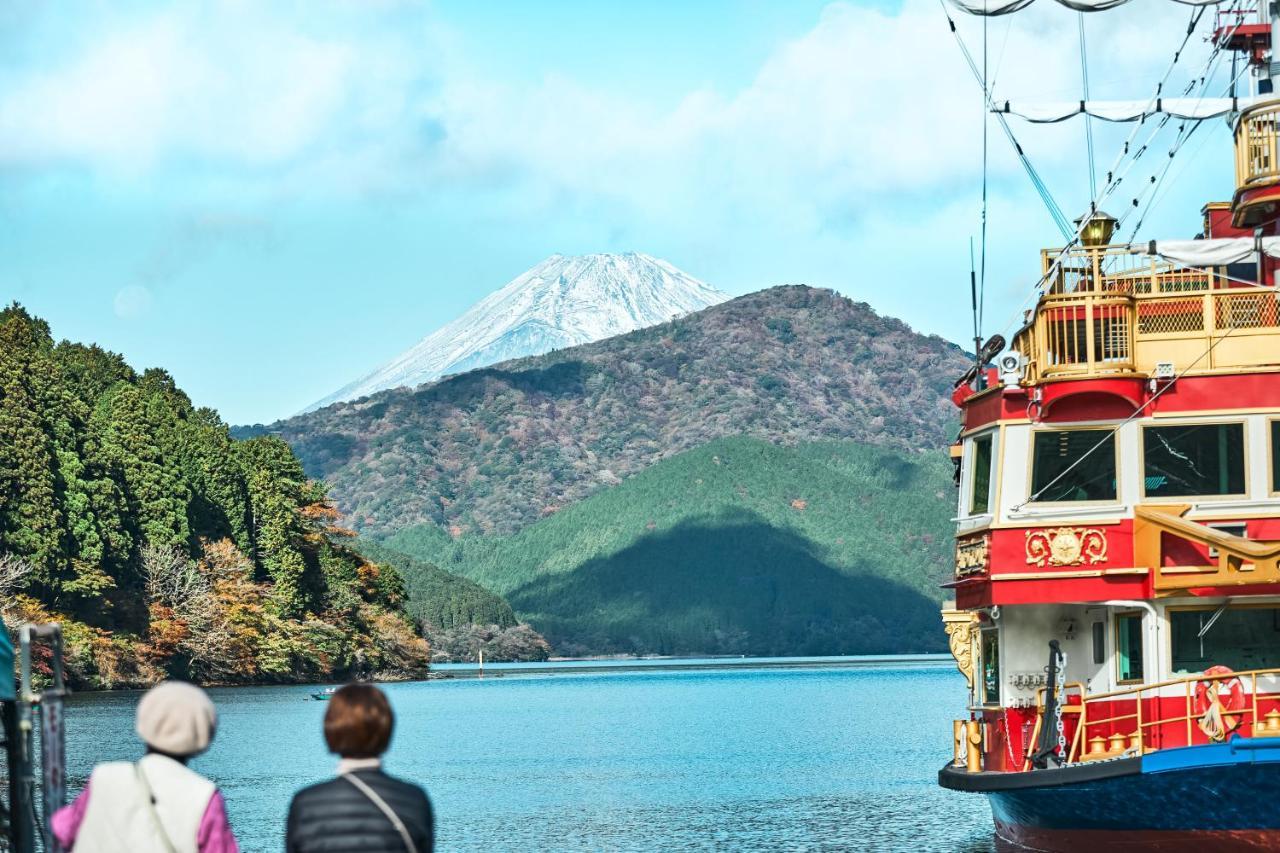 Villa Hakone Kabuto 古民家旅館 150平米 バス停迄一分 準天然温泉 最大12名 Eksteriør bilde