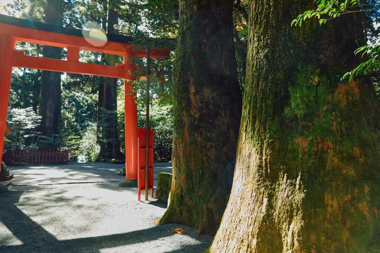 Villa Hakone Kabuto 古民家旅館 150平米 バス停迄一分 準天然温泉 最大12名 Eksteriør bilde