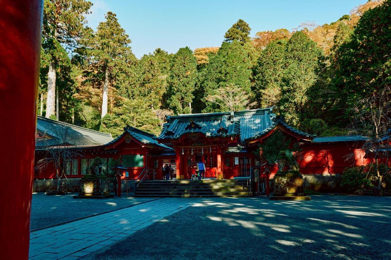 Villa Hakone Kabuto 古民家旅館 150平米 バス停迄一分 準天然温泉 最大12名 Eksteriør bilde