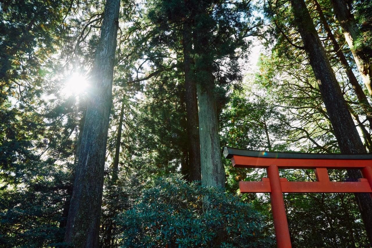 Villa Hakone Kabuto 古民家旅館 150平米 バス停迄一分 準天然温泉 最大12名 Eksteriør bilde