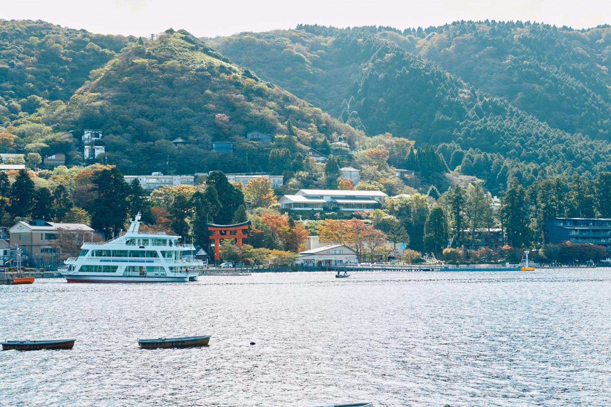 Villa Hakone Kabuto 古民家旅館 150平米 バス停迄一分 準天然温泉 最大12名 Eksteriør bilde